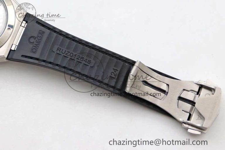 WrinkleFree Constellation SS SBF 1:1 Best Edition White Dial on Black Gummy Strap A8900 Super Clone 7799