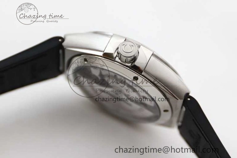 WrinkleFree Constellation SS SBF 1:1 Best Edition White Dial on Black Gummy Strap A8900 Super Clone 7799