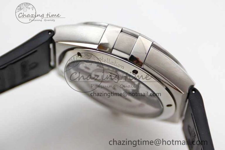WrinkleFree Constellation SS SBF 1:1 Best Edition White Dial on Black Gummy Strap A8900 Super Clone 7799