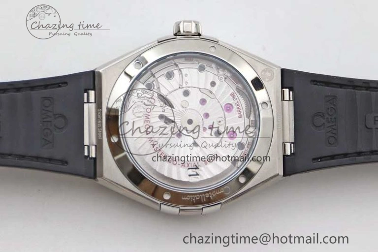 WrinkleFree Constellation SS SBF 1:1 Best Edition White Dial on Black Gummy Strap A8900 Super Clone 7799