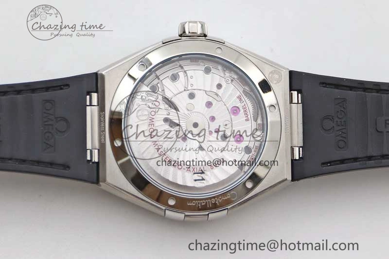 WrinkleFree Constellation SS SBF 1:1 Best Edition White Dial on Black Gummy Strap A8900 Super Clone 7799