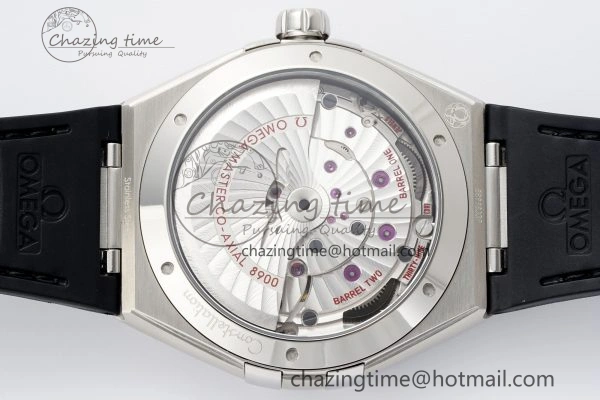 WellDesigned Constellation SS VSF 1:1 Best Edition Gray Dial on Black Gummy Strap A8900 Super Clone 7765