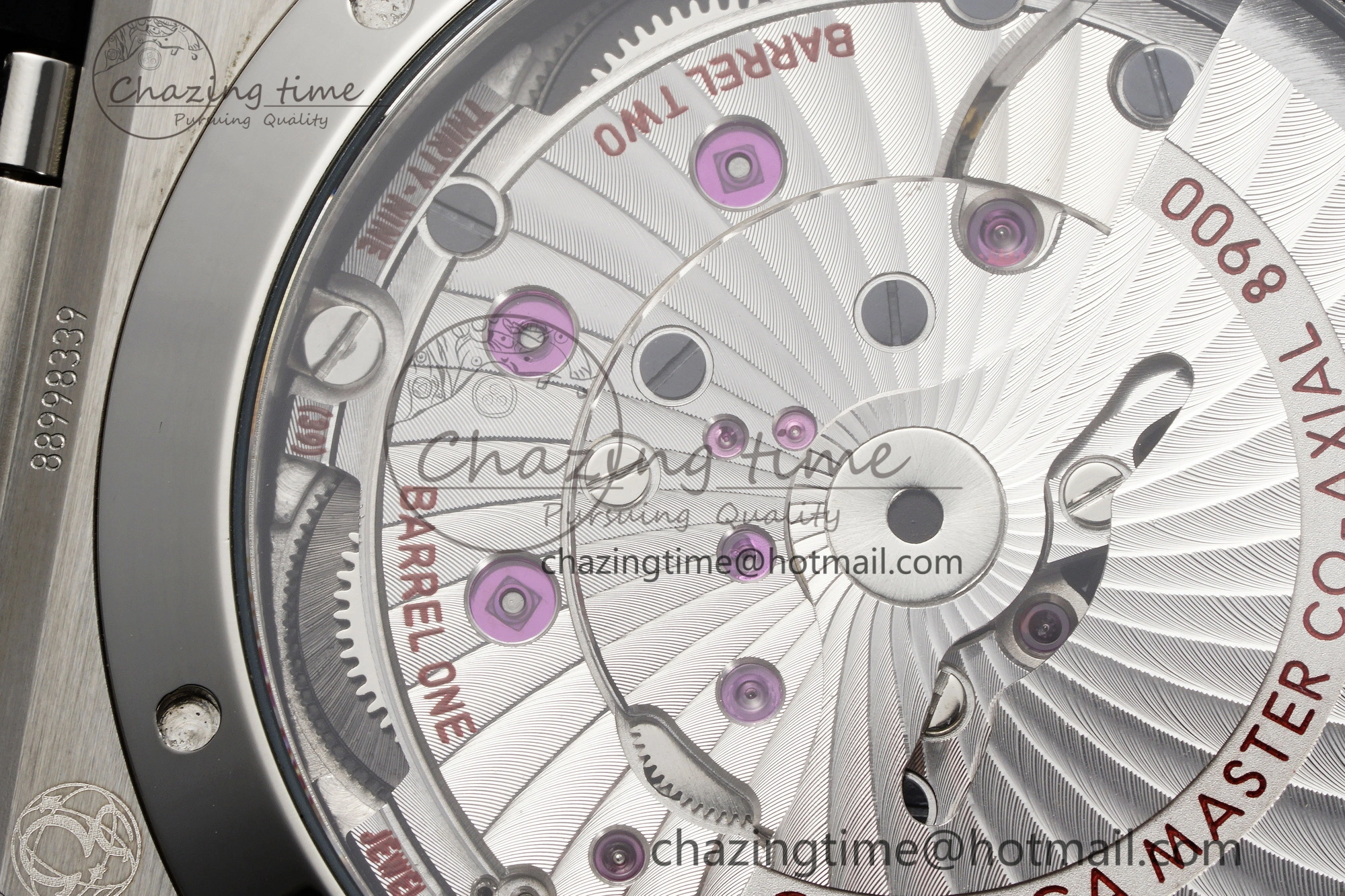 WellDesigned Constellation SS VSF 1:1 Best Edition Gray Dial on Black Gummy Strap A8900 Super Clone 7765