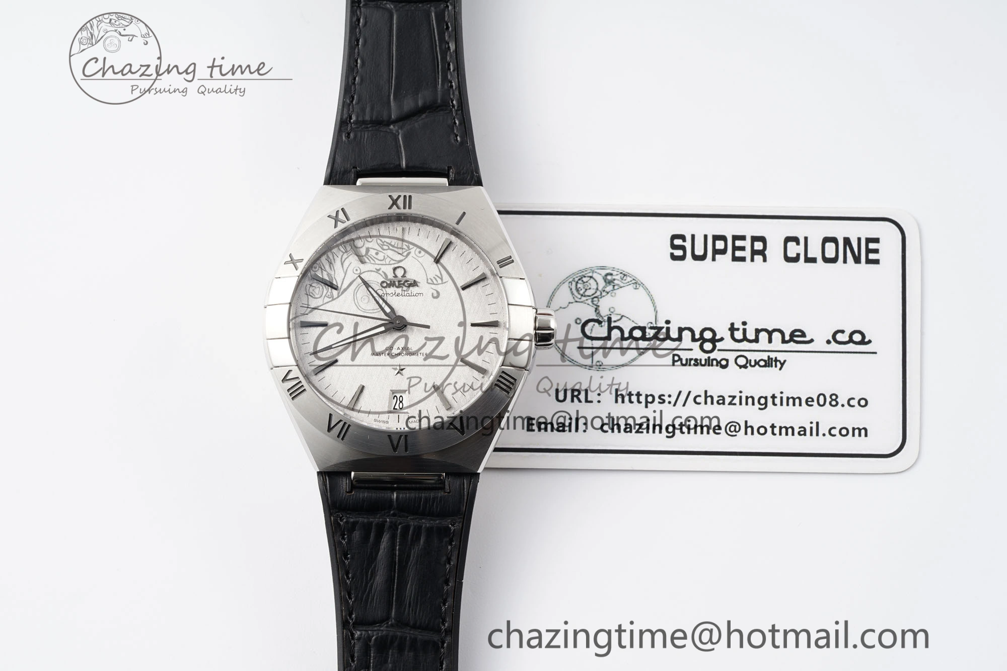 WellDesigned Constellation SS VSF 1:1 Best Edition Gray Dial on Black Gummy Strap A8900 Super Clone 7765