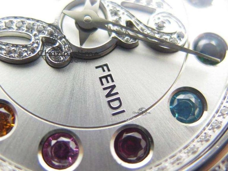 Thermal Crazy Carats V6F 1:1 Best Edition Diamonds Bezel White Dial On White Leather Strap Swiss Quartz 6602