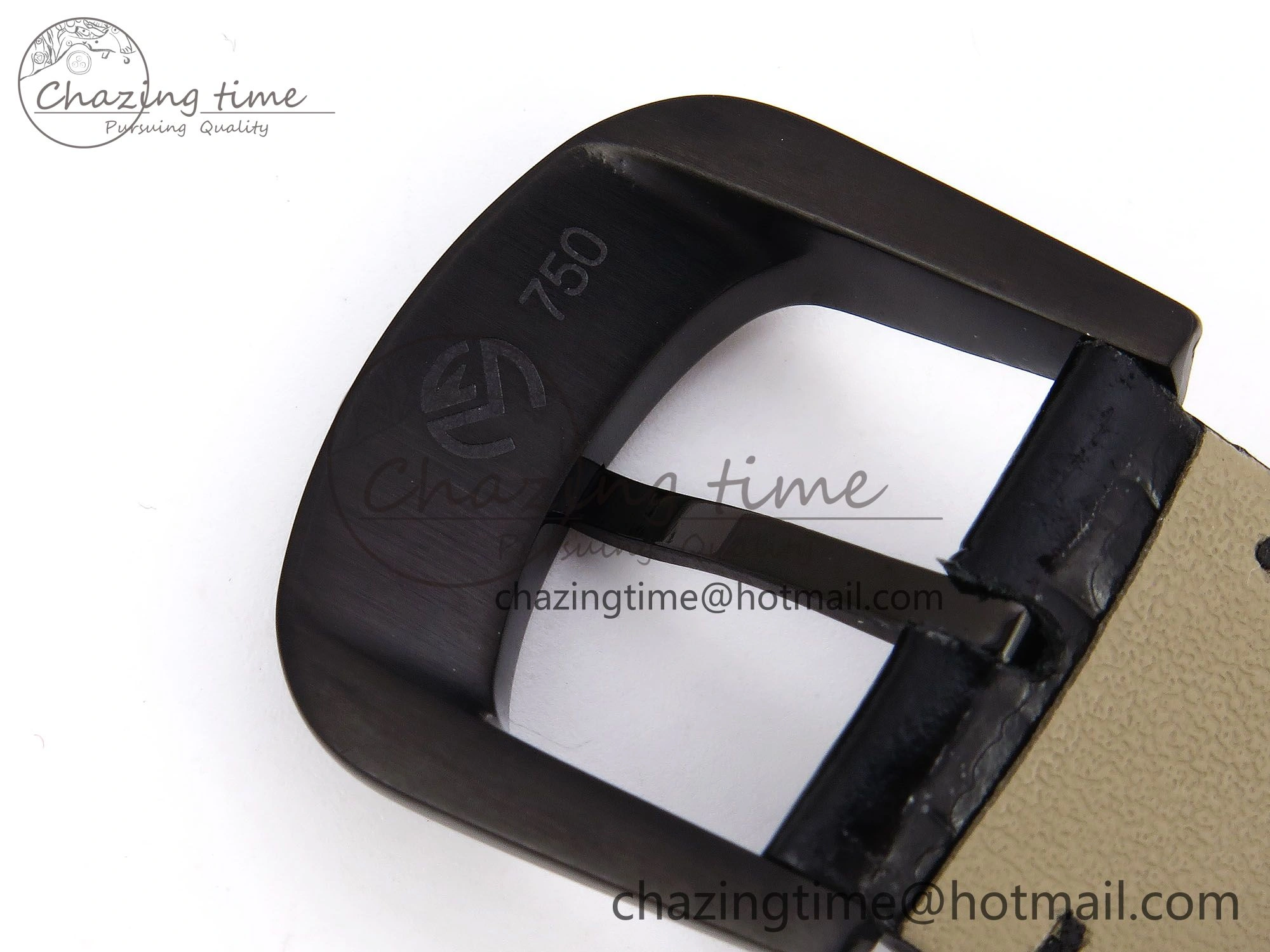 Colorful Crazy Hours PVD TWF Best Edition Gray Dial on Black Leather Strap A23J 6493