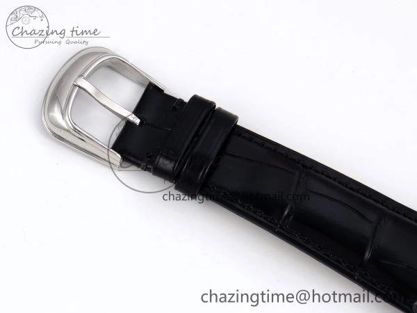 RelaxedFit Crazy Hours PVD TWF Best Edition Gray Dial on Black Leather Strap A23J 6489