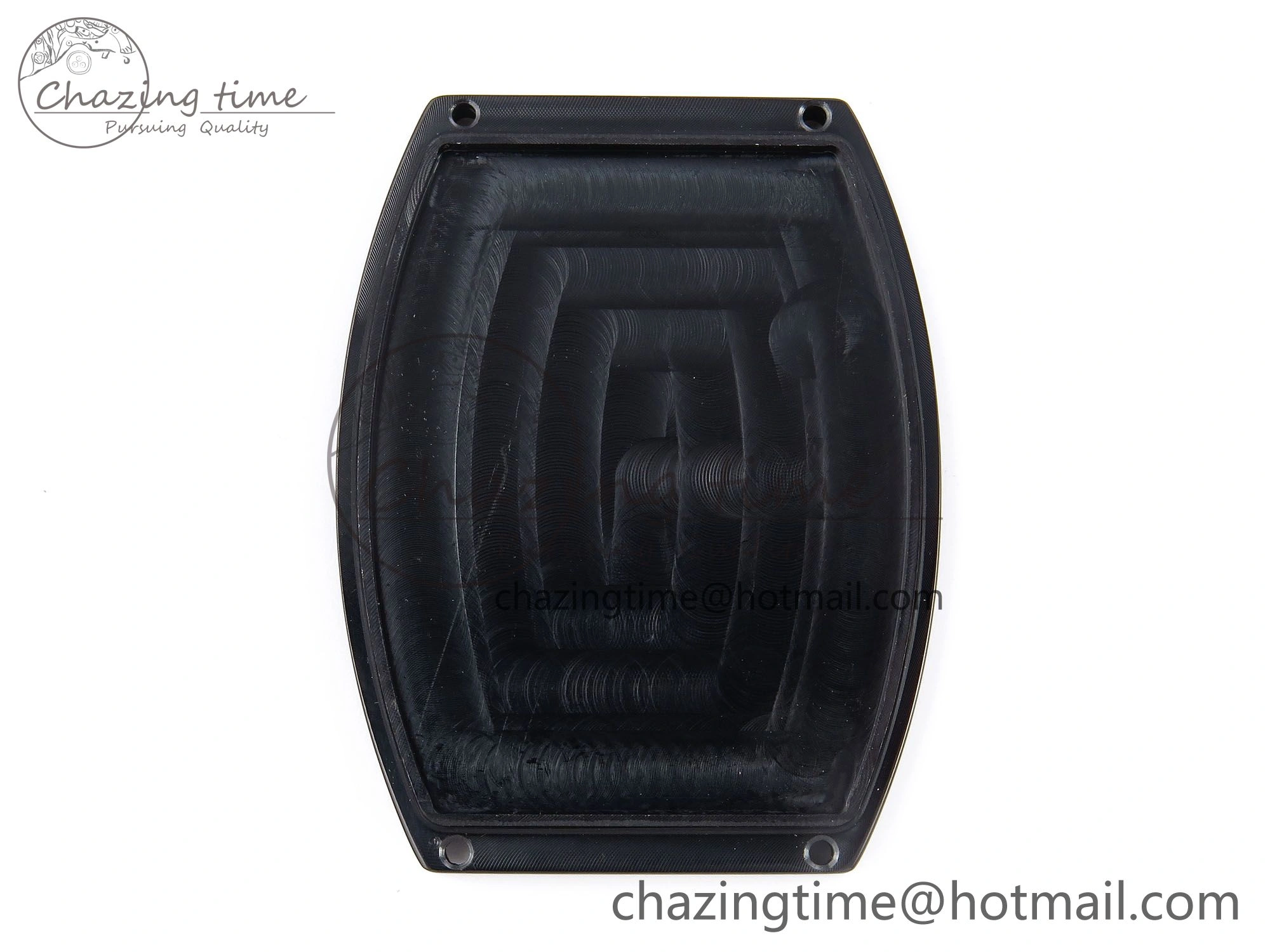 Crazy Hours PVD TWF Best Edition White Dial on Black Leather Strap A23J ZeroBulk 6492