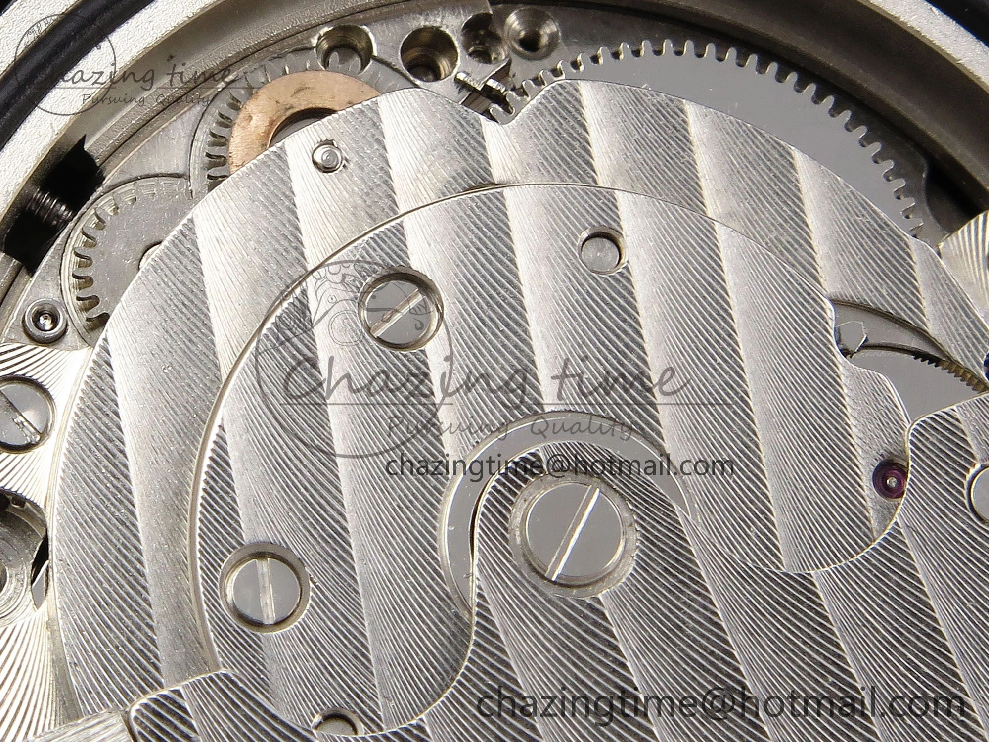 Crazy Hours SS TWF Best Edition Blue Dial Diamonds Bezel on Blue Leather Strap A23J Sporty 6488