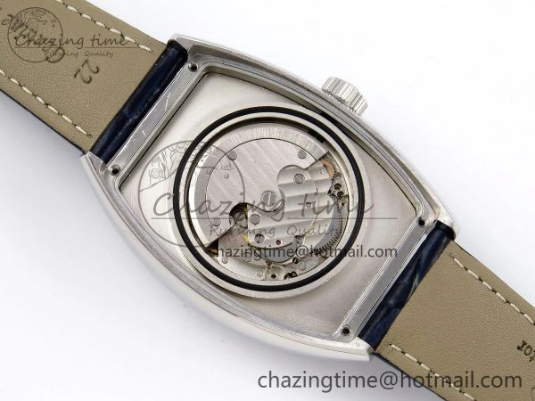 Crazy Hours SS TWF Best Edition Blue Dial on Blue Leather Strap A23J Efficient 6491