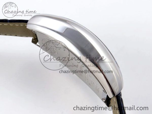 Crazy Hours SS TWF Best Edition Blue Dial on Blue Leather Strap A23J Efficient 6491