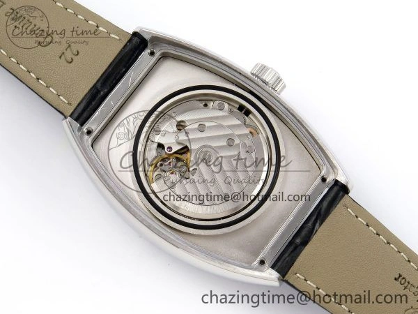 Neat Crazy Hours SS TWF Best Edition Gray Dial Diamonds Bezel on Black Leather Strap A23J 6490