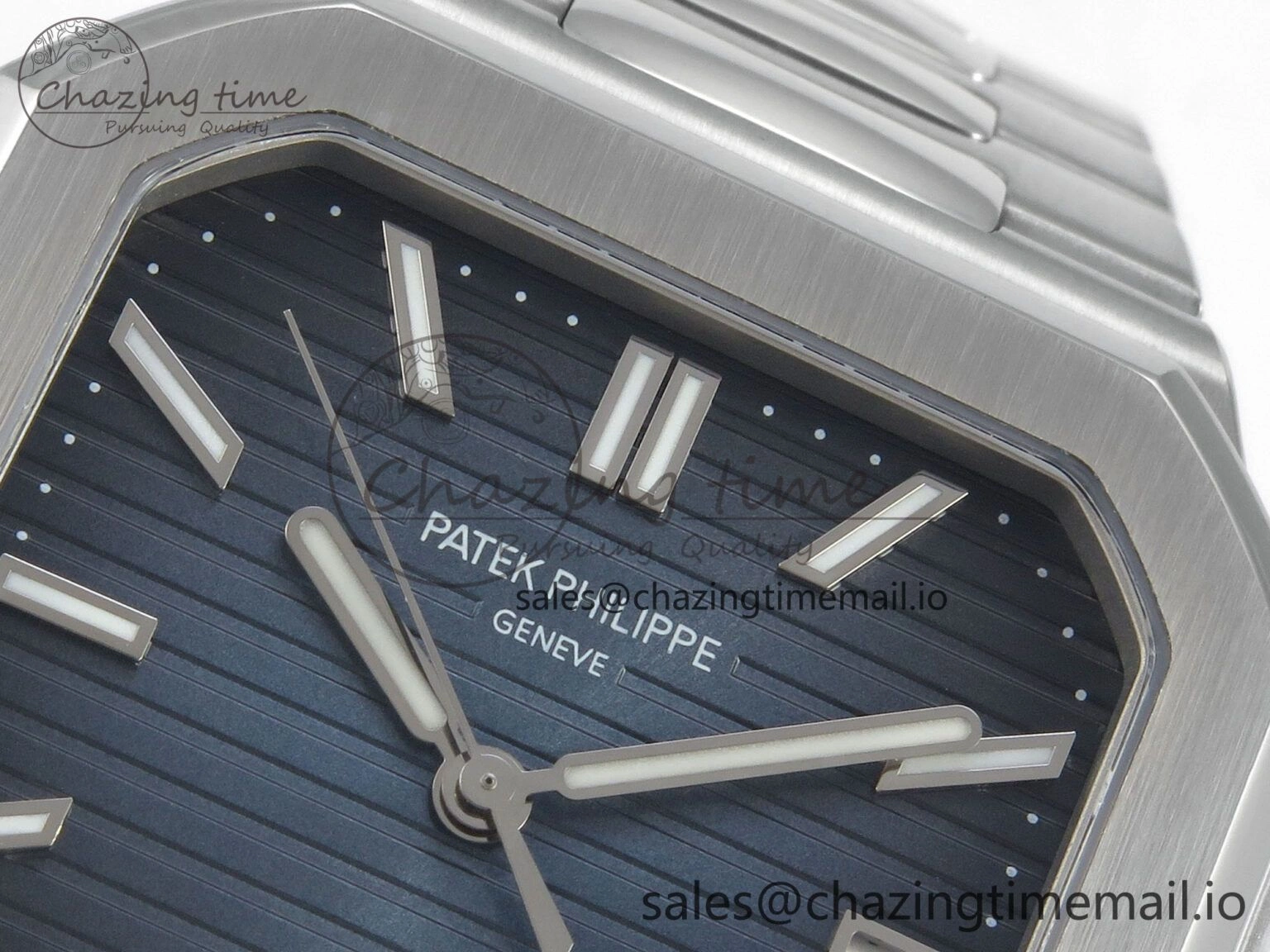 SportInspired Cubitus 5821 SS PPF Best Edition Blue Dial on SS Bracelet A 8631