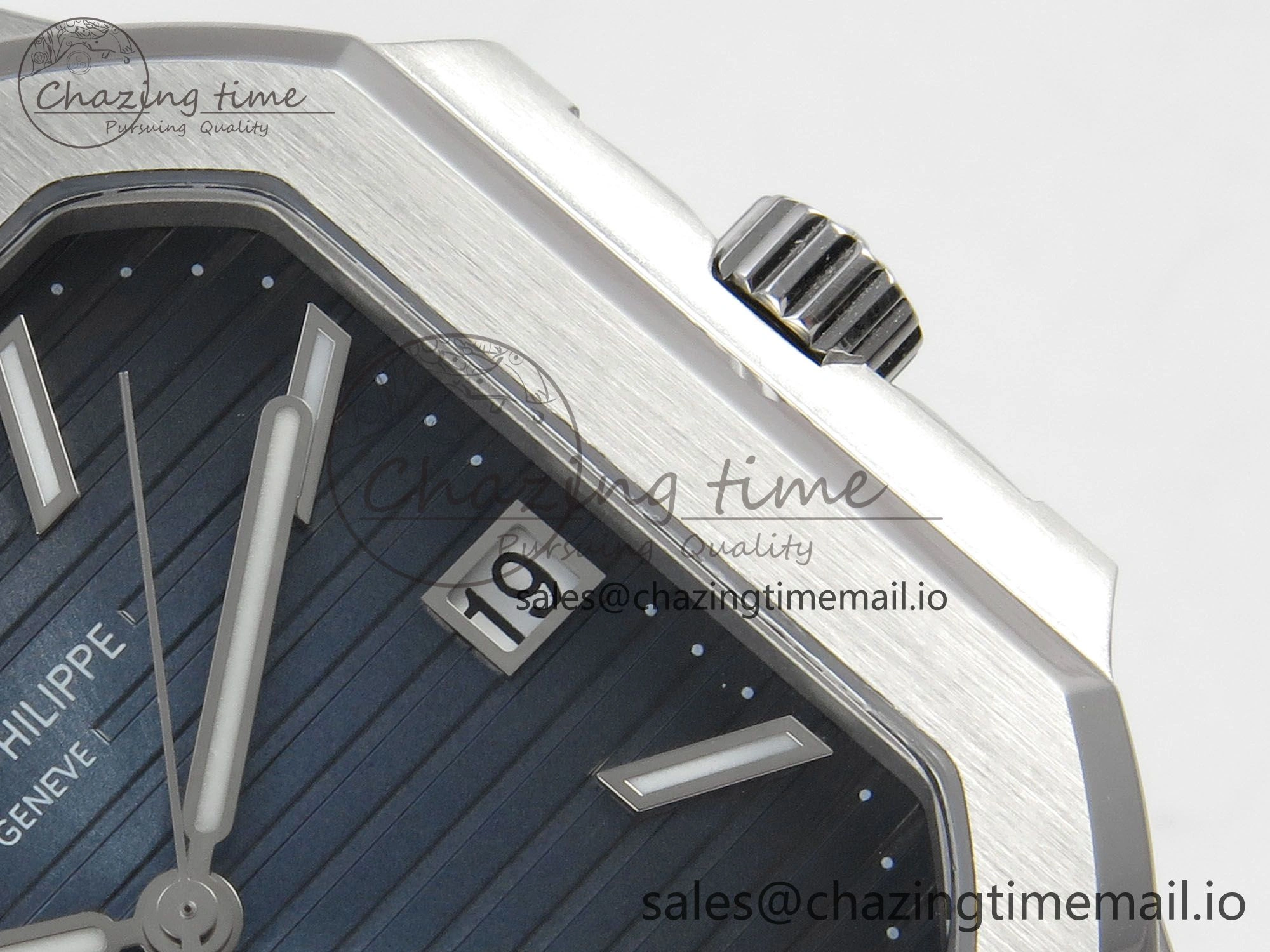 SportInspired Cubitus 5821 SS PPF Best Edition Blue Dial on SS Bracelet A 8631