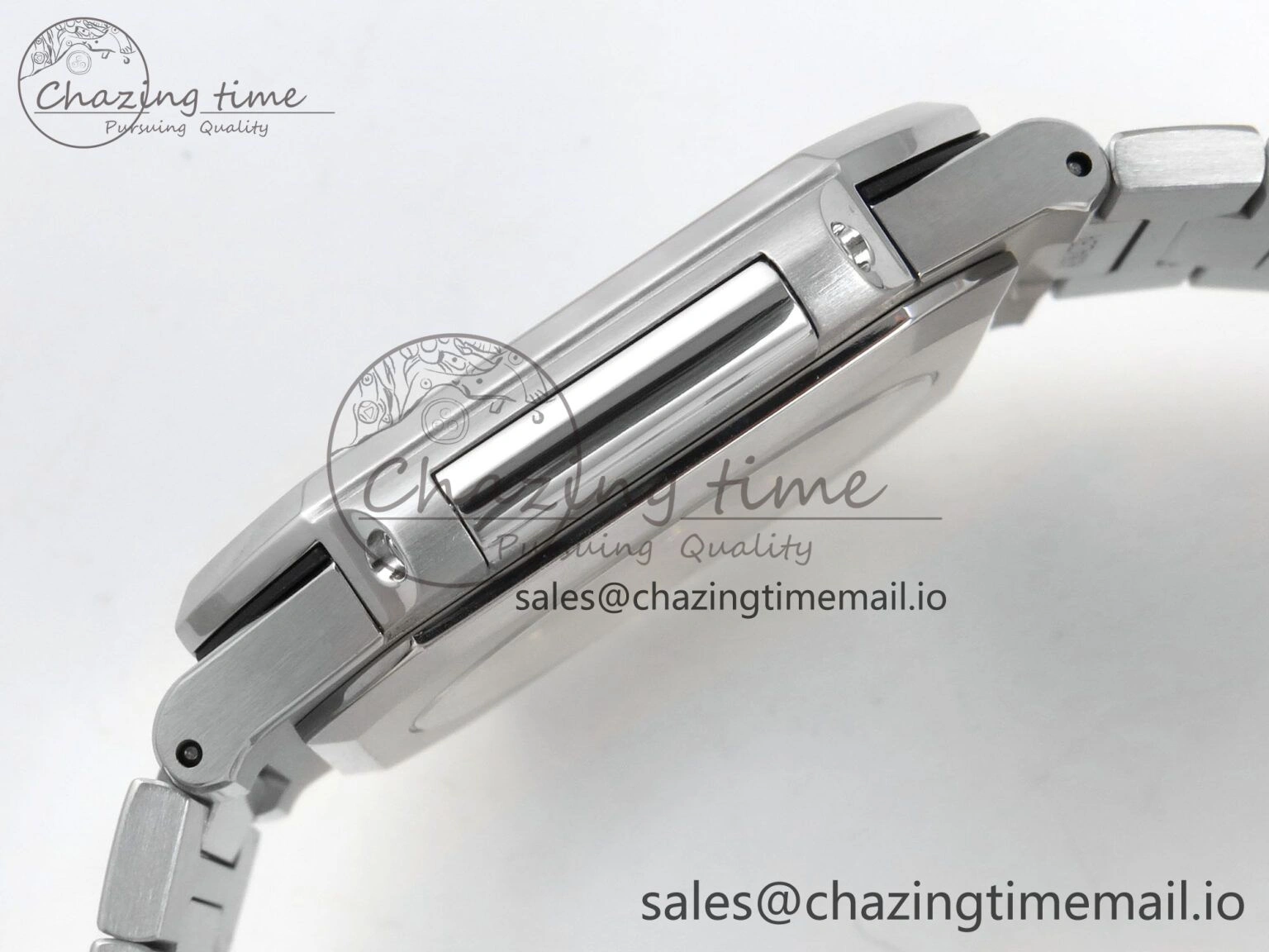 WrinkleFree Cubitus 5821 SS PPF Best Edition Green Dial on SS Bracelet A 8633