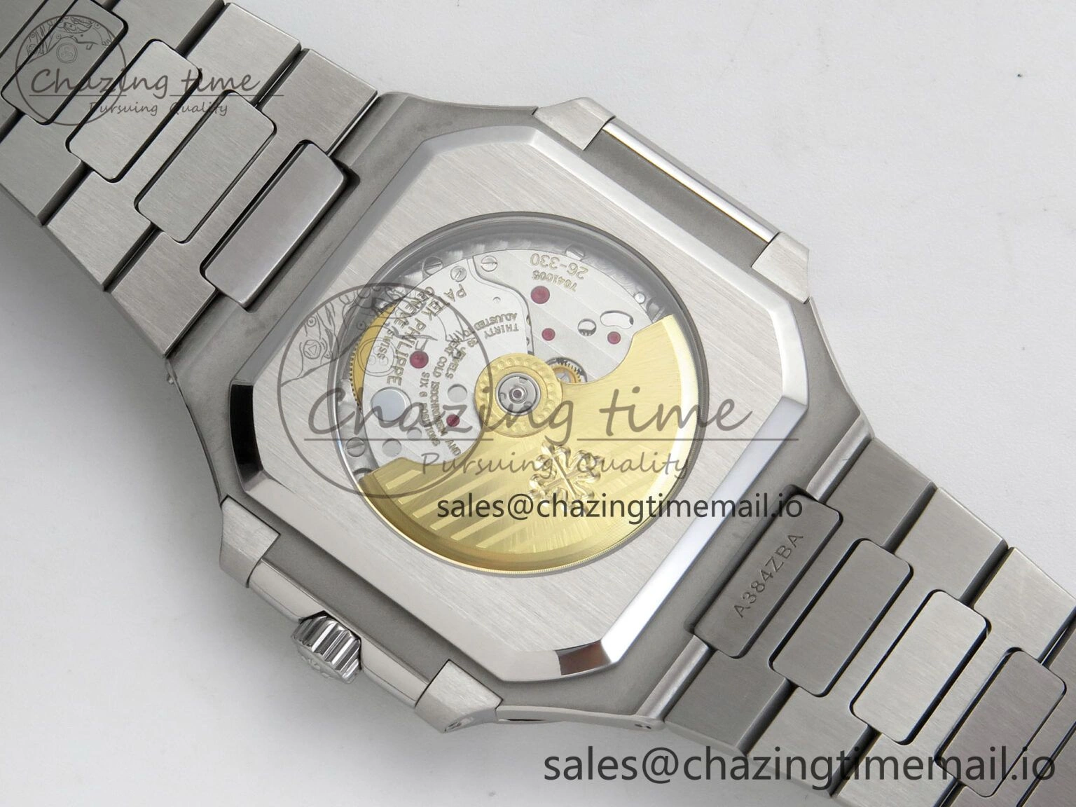 WrinkleFree Cubitus 5821 SS PPF Best Edition Green Dial on SS Bracelet A 8633