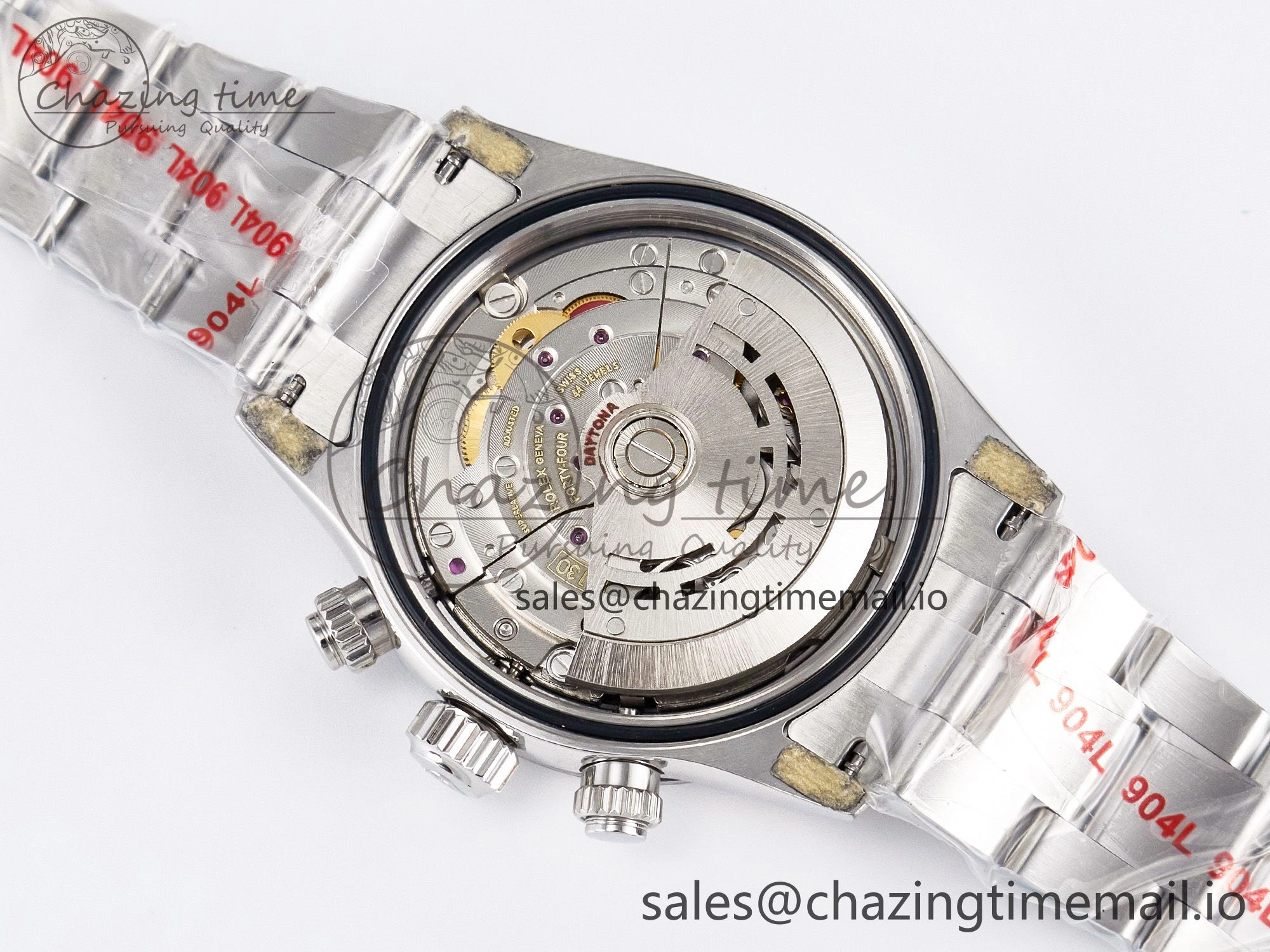 EyeCatching Custom Blaken Daytona Paul Newman 1:1 Best Edition Blue Dial on SS 904L Bracelet DD4130 Custom Modded 81