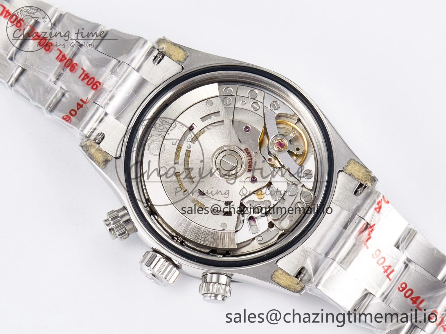 EyeCatching Custom Blaken Daytona Paul Newman 1:1 Best Edition Blue Dial on SS 904L Bracelet DD4130 Custom Modded 81
