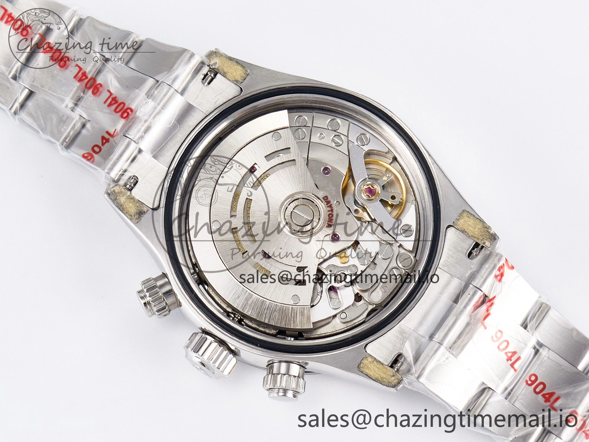 EyeCatching Custom Blaken Daytona Paul Newman 1:1 Best Edition Blue Dial on SS 904L Bracelet DD4130 Custom Modded 81