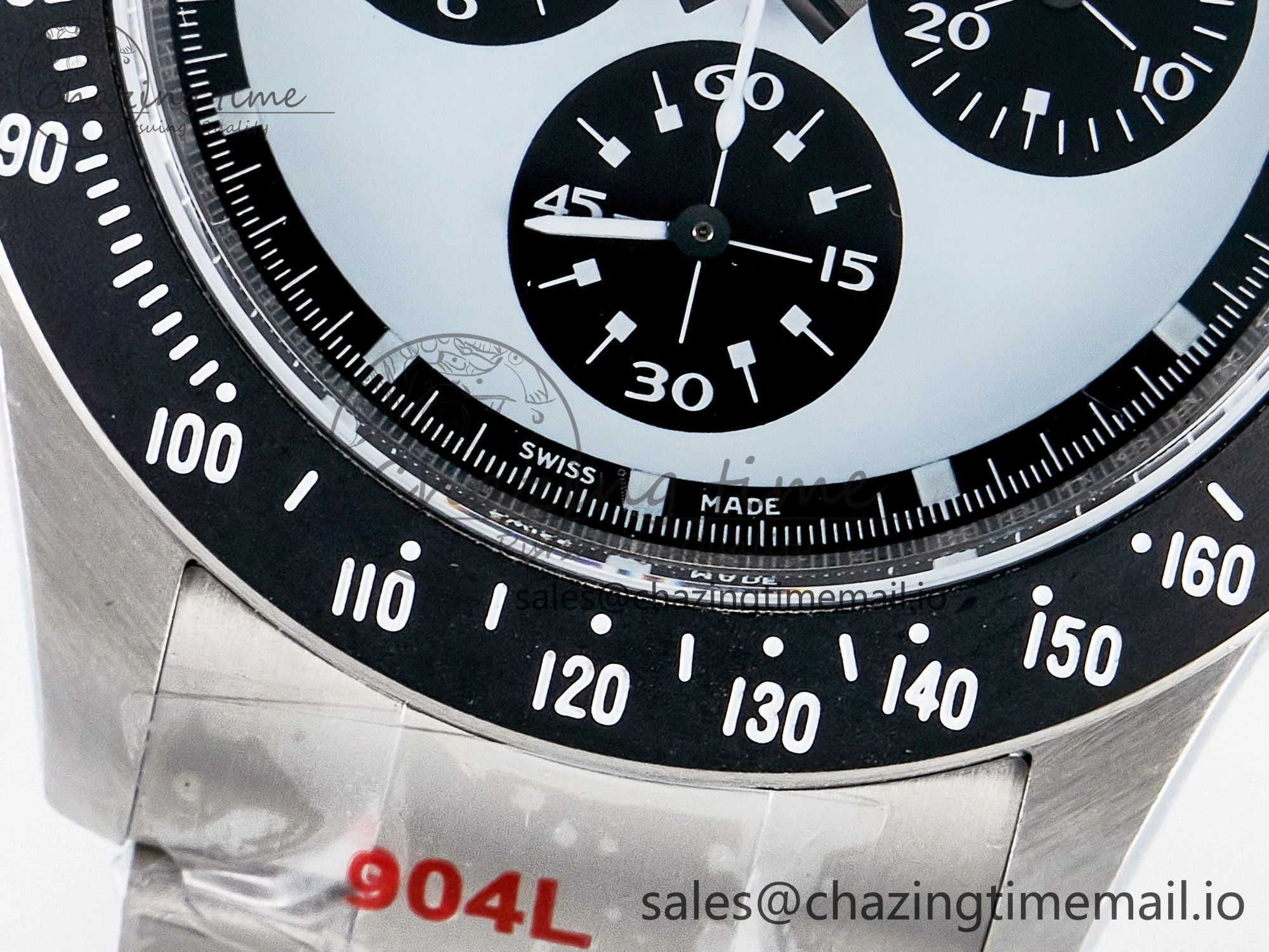 EyeCatching Custom Blaken Daytona Paul Newman 1:1 Best Edition Blue Dial on SS 904L Bracelet DD4130 Custom Modded 81