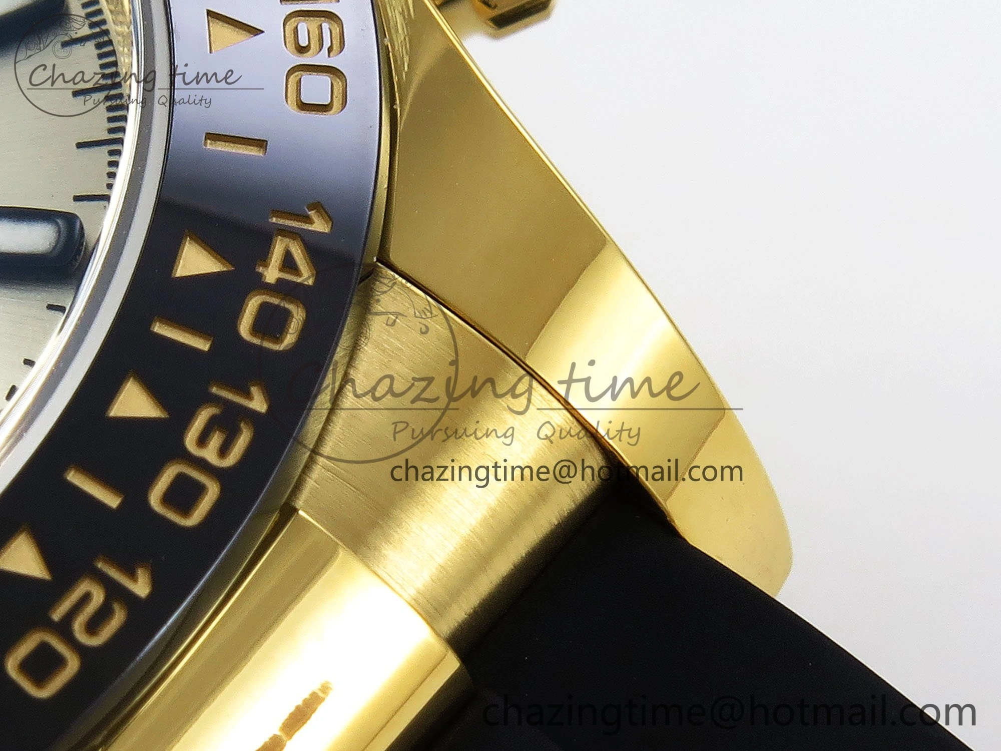 Custom Daytona 116518 APS   RBF 1:1 Best Edition 904L SS Case YG Dial on Oysterflex Strap SH4130 (Gain Weight) HighQuality 10854