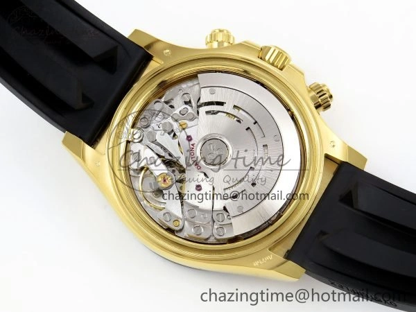 Custom Daytona 116518 APS   RBF 1:1 Best Edition 904L SS Case YG Dial on Oysterflex Strap SH4130 (Gain Weight) HighQuality 10854