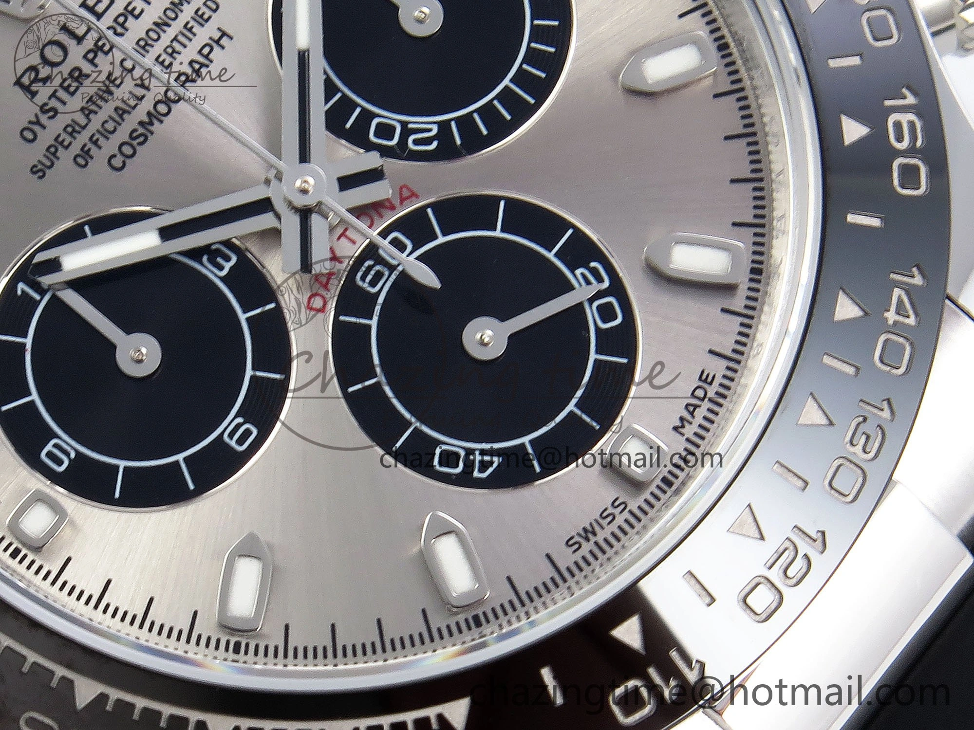 Comfortable Custom Daytona 116519 APS RBF 1:1 Best Edition 904L SS Case Grey Dial on Oysterflex Strap SH4130 (Gain Weight) 10853