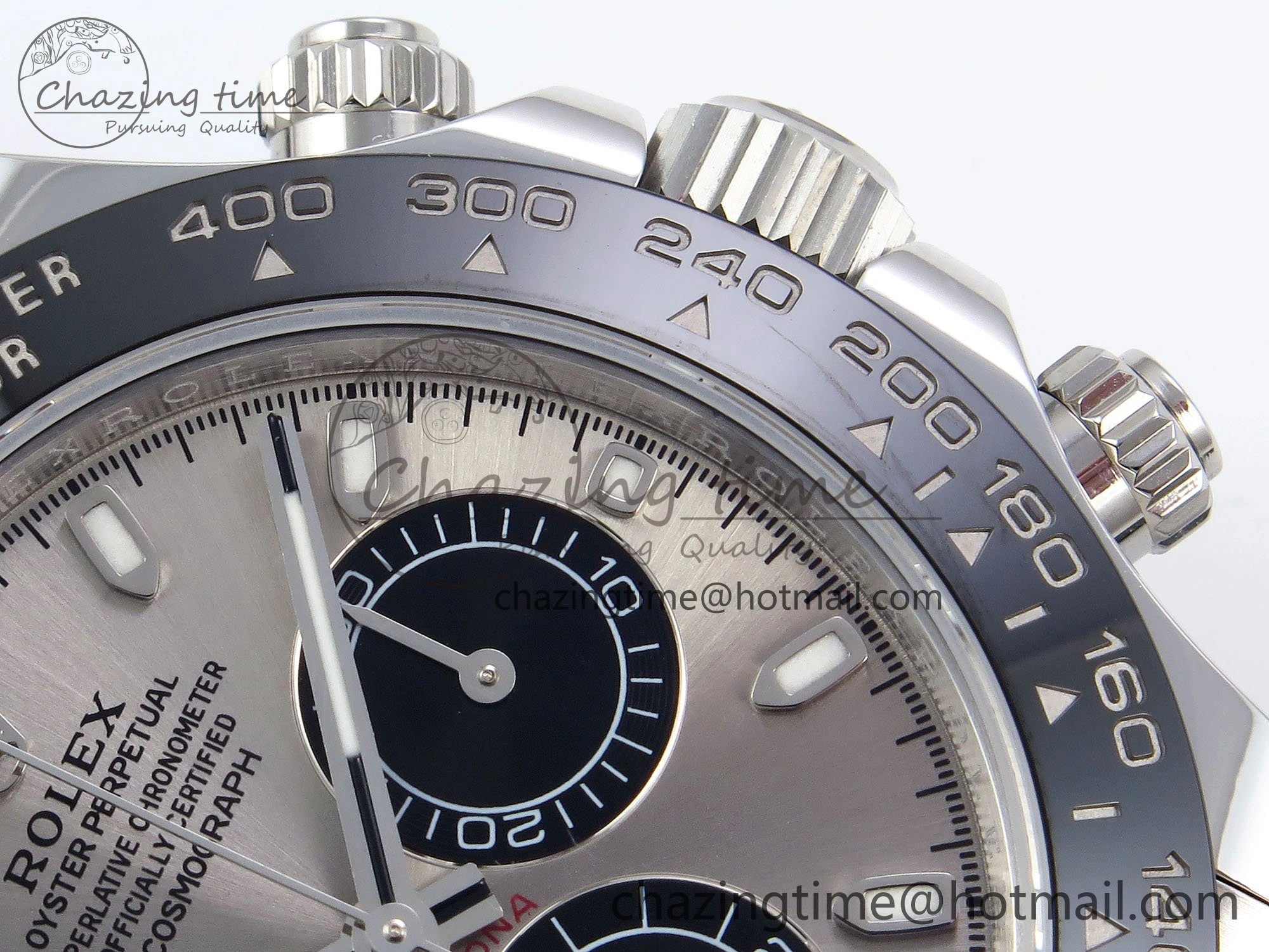Comfortable Custom Daytona 116519 APS RBF 1:1 Best Edition 904L SS Case Grey Dial on Oysterflex Strap SH4130 (Gain Weight) 10853