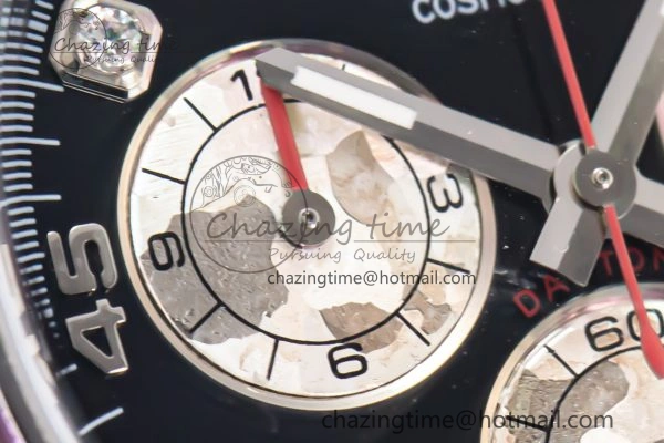 ModernLook Custom Daytona 116520 RBOW Rainbow Clean Best Edition Black Dial on SS Bracelet SA 10859