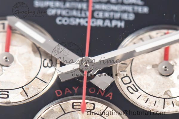ModernLook Custom Daytona 116520 RBOW Rainbow Clean Best Edition Black Dial on SS Bracelet SA 10859
