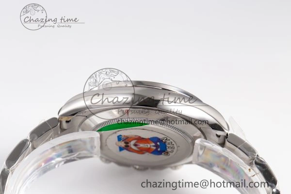 ModernLook Custom Daytona 116520 RBOW Rainbow Clean Best Edition Black Dial on SS Bracelet SA 10859