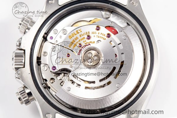 ModernLook Custom Daytona 116520 RBOW Rainbow Clean Best Edition Black Dial on SS Bracelet SA 10859