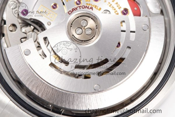 ModernLook Custom Daytona 116520 RBOW Rainbow Clean Best Edition Black Dial on SS Bracelet SA 10859