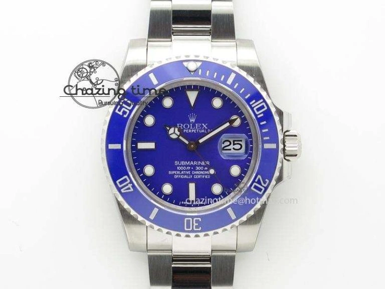 FreshLook Custom Daytona 116595 RBOW Rainbow Clean Best Edition Black RG Dial on RG Bracelet SA 10861