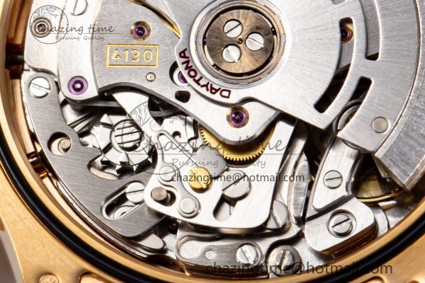 FreshLook Custom Daytona 116595 RBOW Rainbow Clean Best Edition Black RG Dial on RG Bracelet SA 10861