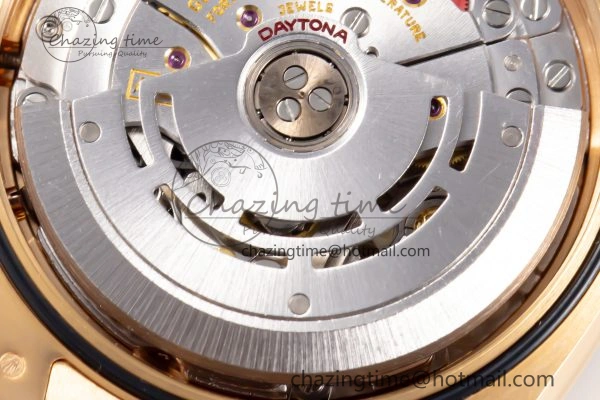 FreshLook Custom Daytona 116595 RBOW Rainbow Clean Best Edition Black RG Dial on RG Bracelet SA 10861