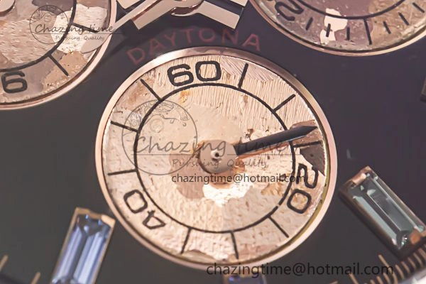 FreshLook Custom Daytona 116595 RBOW Rainbow Clean Best Edition Black RG Dial on RG Bracelet SA 10861