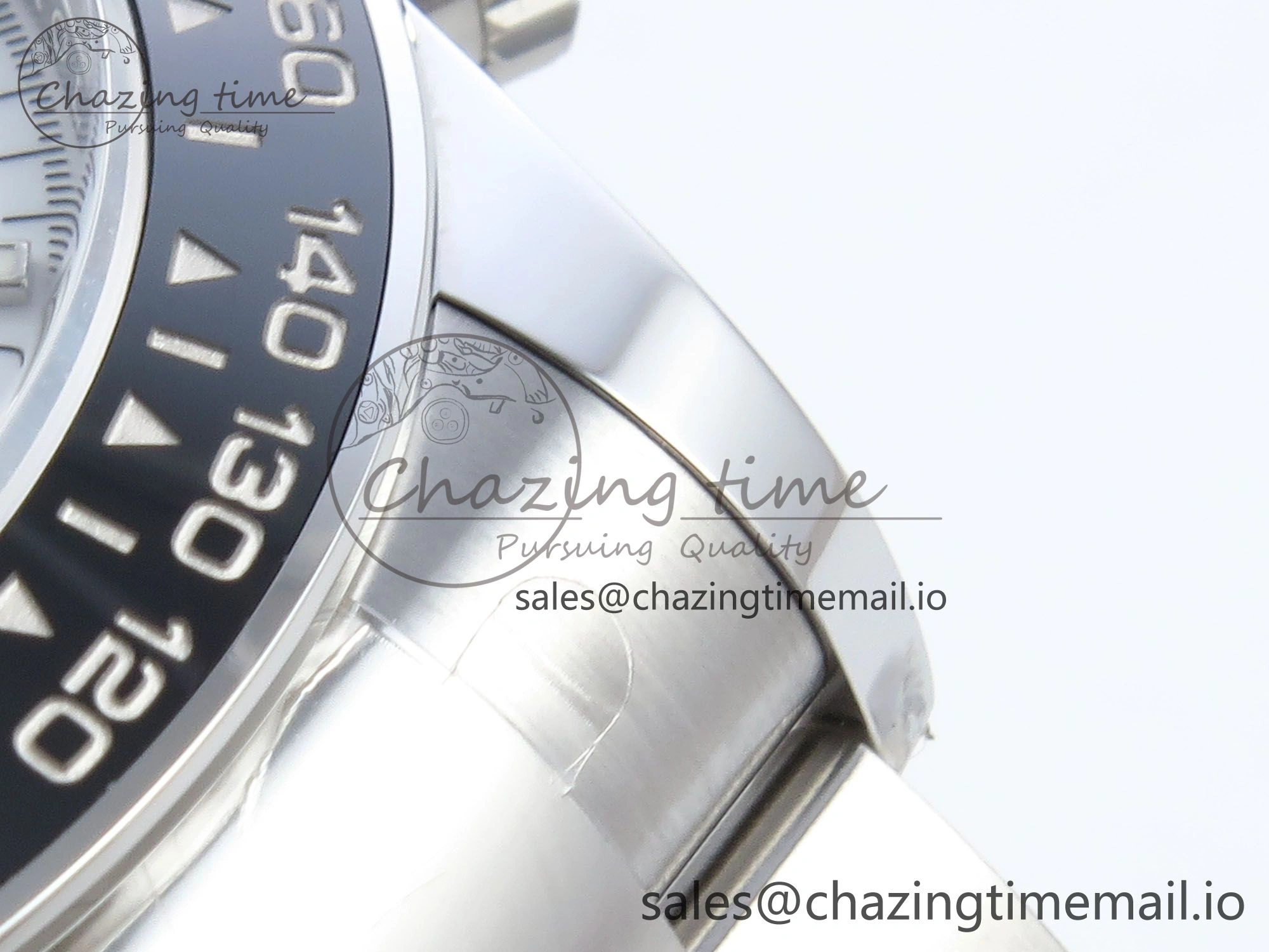 TimelessDesign Custom Daytona 126500 1:1 Best Edition White Dial on SS 904L Bracelet Custom Modded PPM 10841