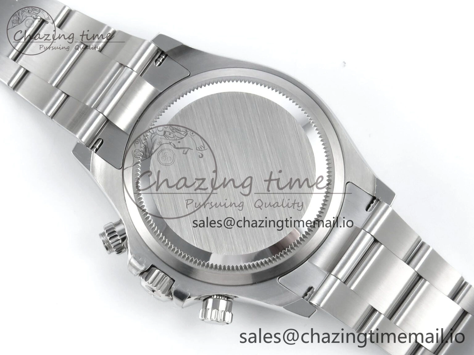 TimelessDesign Custom Daytona 126500 1:1 Best Edition White Dial on SS 904L Bracelet Custom Modded PPM 10841