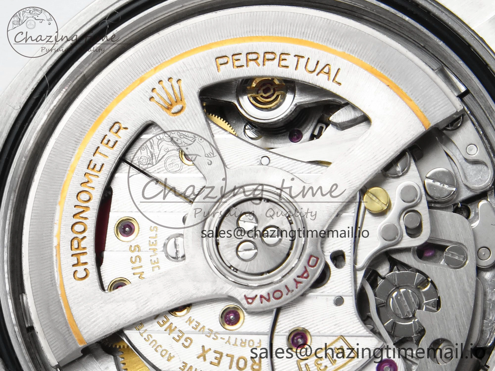 TimelessDesign Custom Daytona 126500 1:1 Best Edition White Dial on SS 904L Bracelet Custom Modded PPM 10841