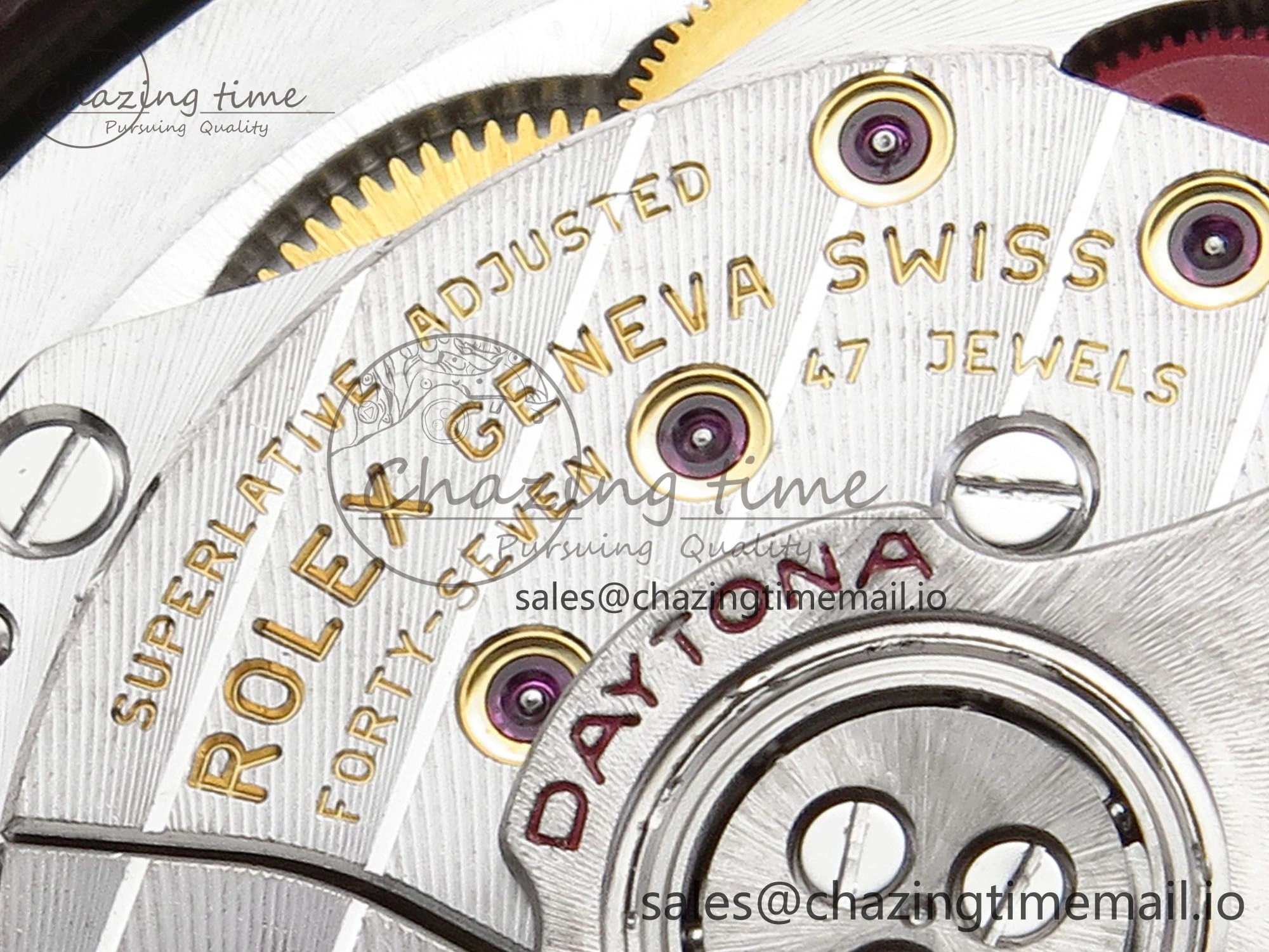 TimelessDesign Custom Daytona 126500 1:1 Best Edition White Dial on SS 904L Bracelet Custom Modded PPM 10841