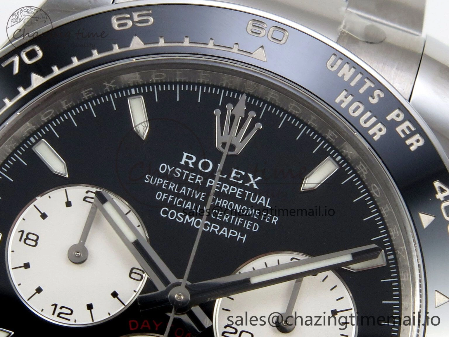 Supportive Custom Daytona 126529 Le Mans  CLEAN 1:1 Best Edition White Dial on SS 904L Bracelet Custom Modded PPM 10826
