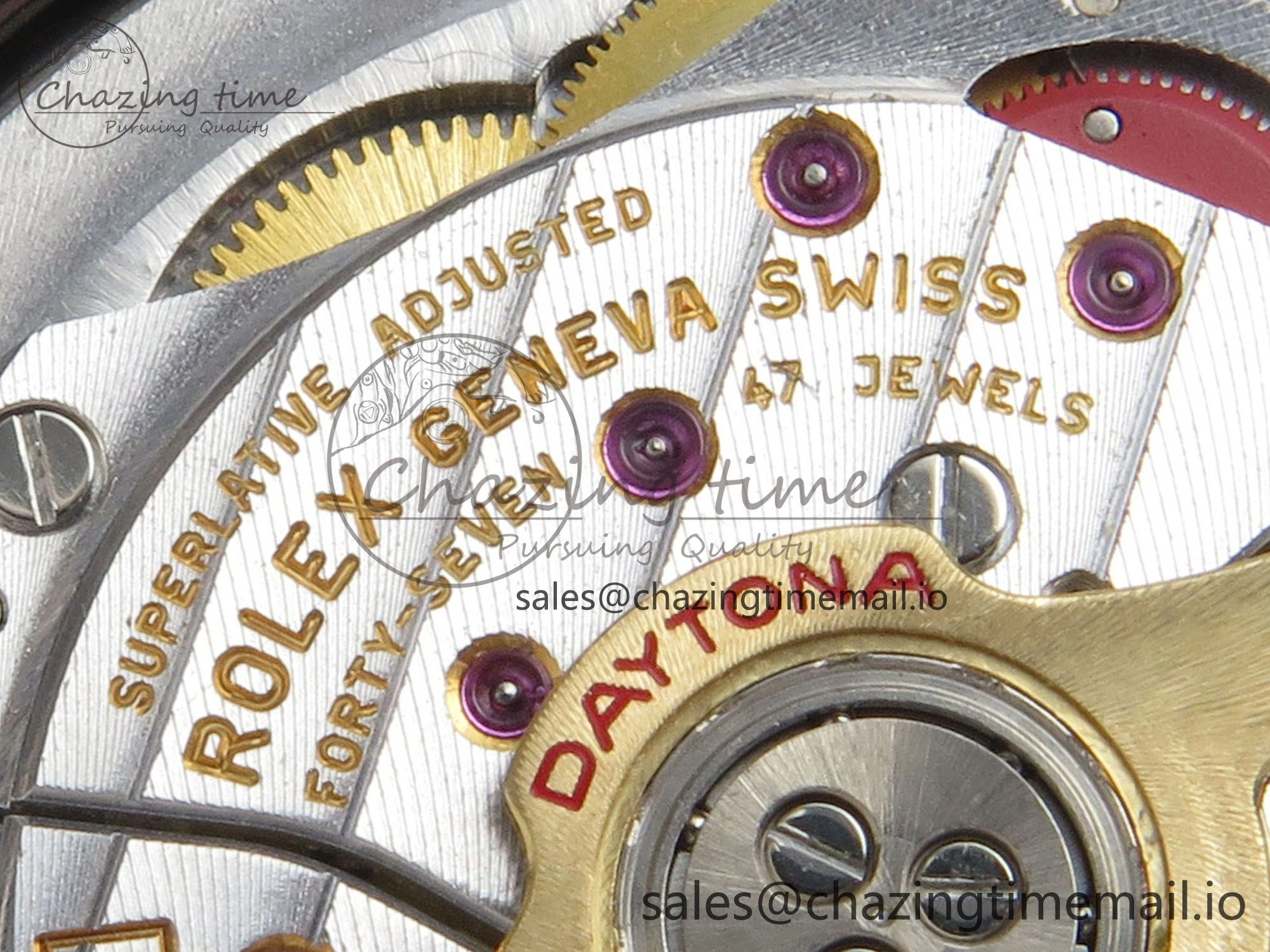Supportive Custom Daytona 126529 Le Mans  CLEAN 1:1 Best Edition White Dial on SS 904L Bracelet Custom Modded PPM 10826