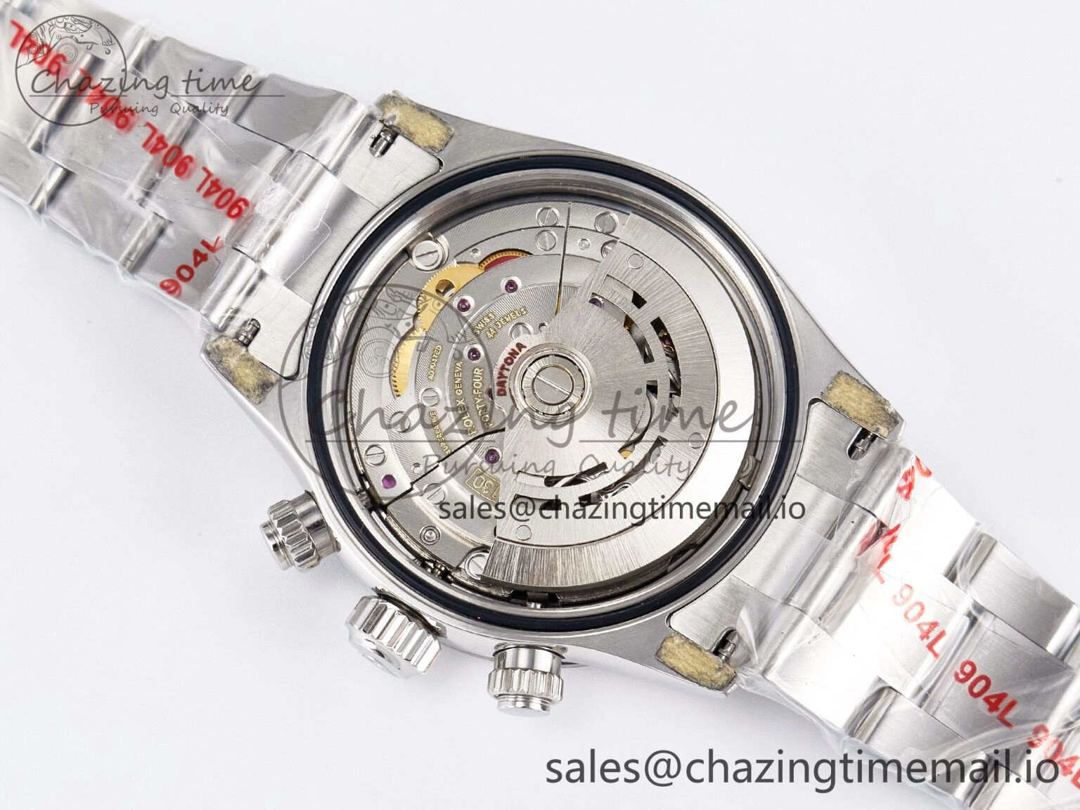 Custom Daytona Paul Newman 1:1 Best Edition White Dial on SS 904L Bracelet DD4130 Custom Modded Attractive 102