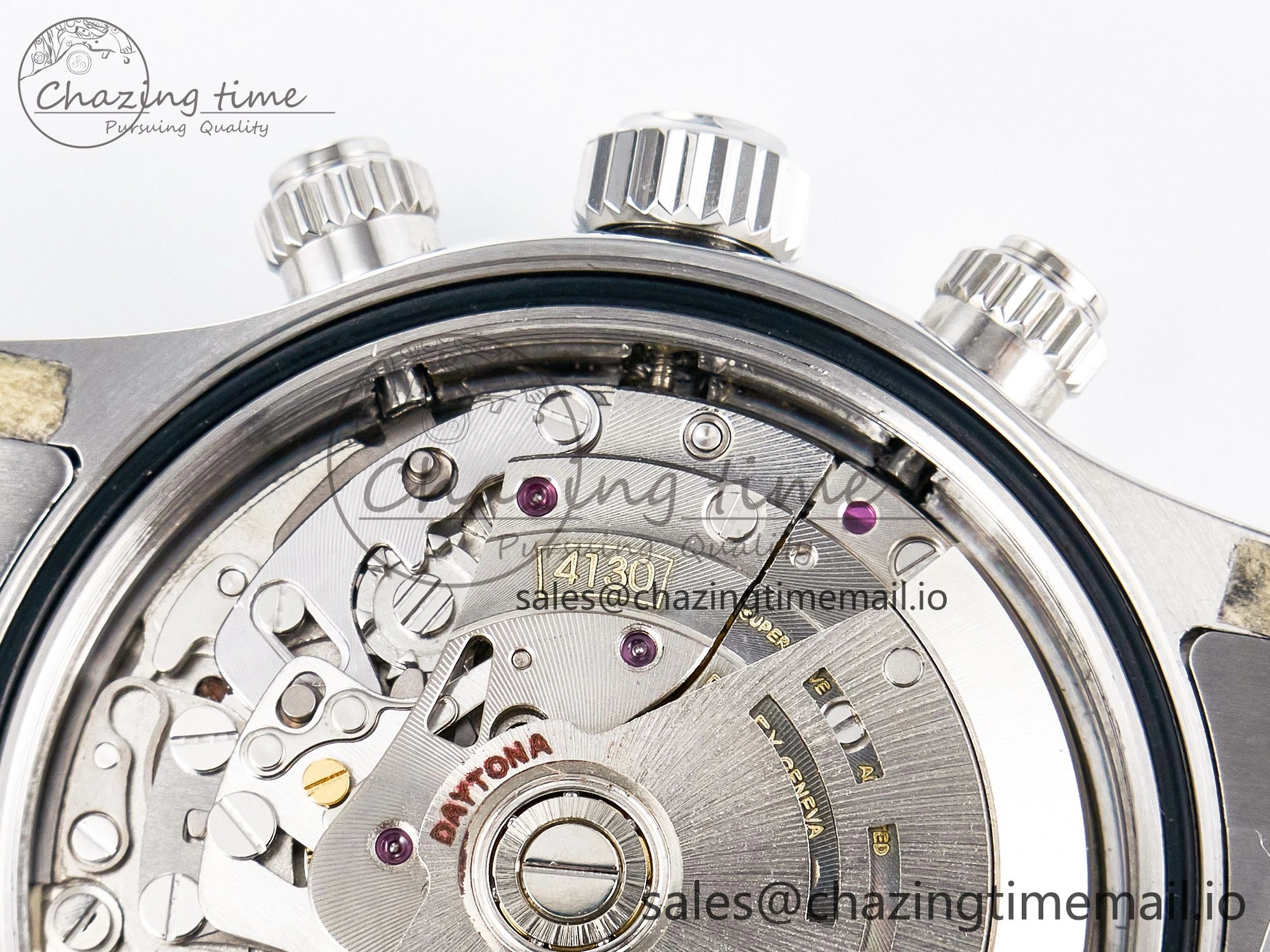 Custom Daytona Paul Newman 1:1 Best Edition White Dial on SS 904L Bracelet DD4130 Custom Modded Attractive 102