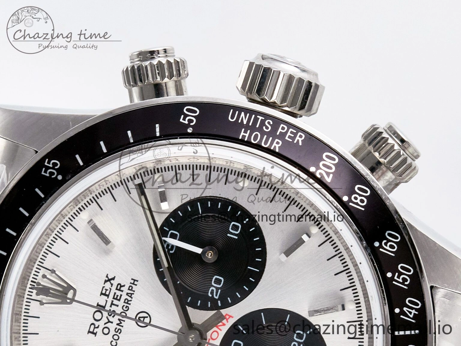 Custom Daytona Paul Newman 1:1 Best Edition White Dial on SS 904L Bracelet DD4130 Custom Modded Attractive 102