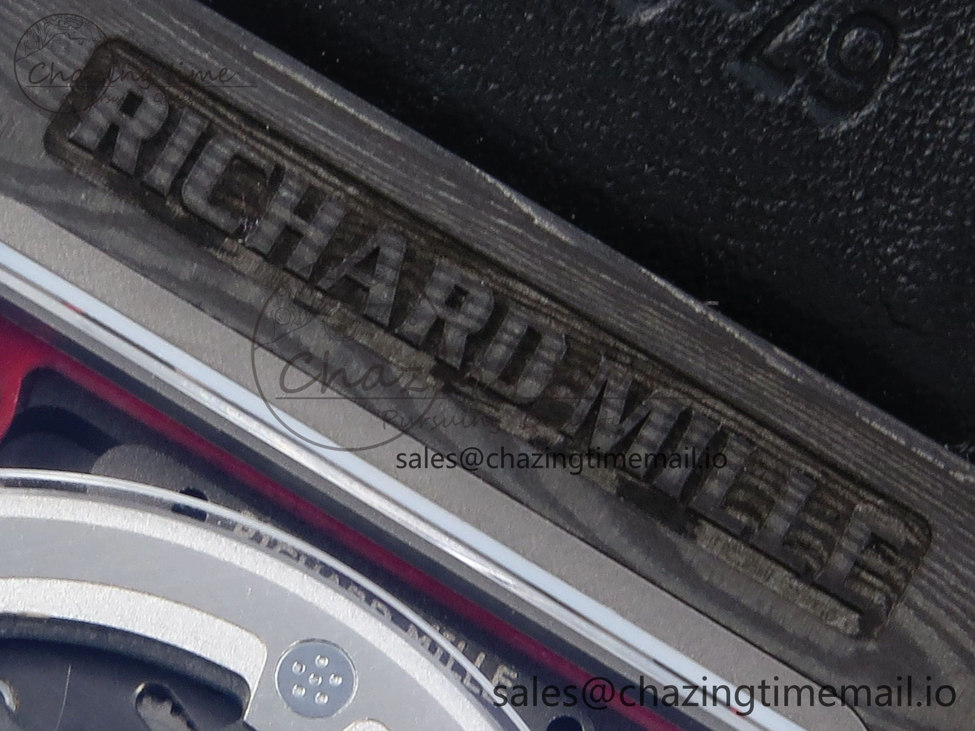 SportInspired Custom Made RM67-02 Black NTPT Germany Dial on Blue Nylon strap CRMA7 Clone 10834