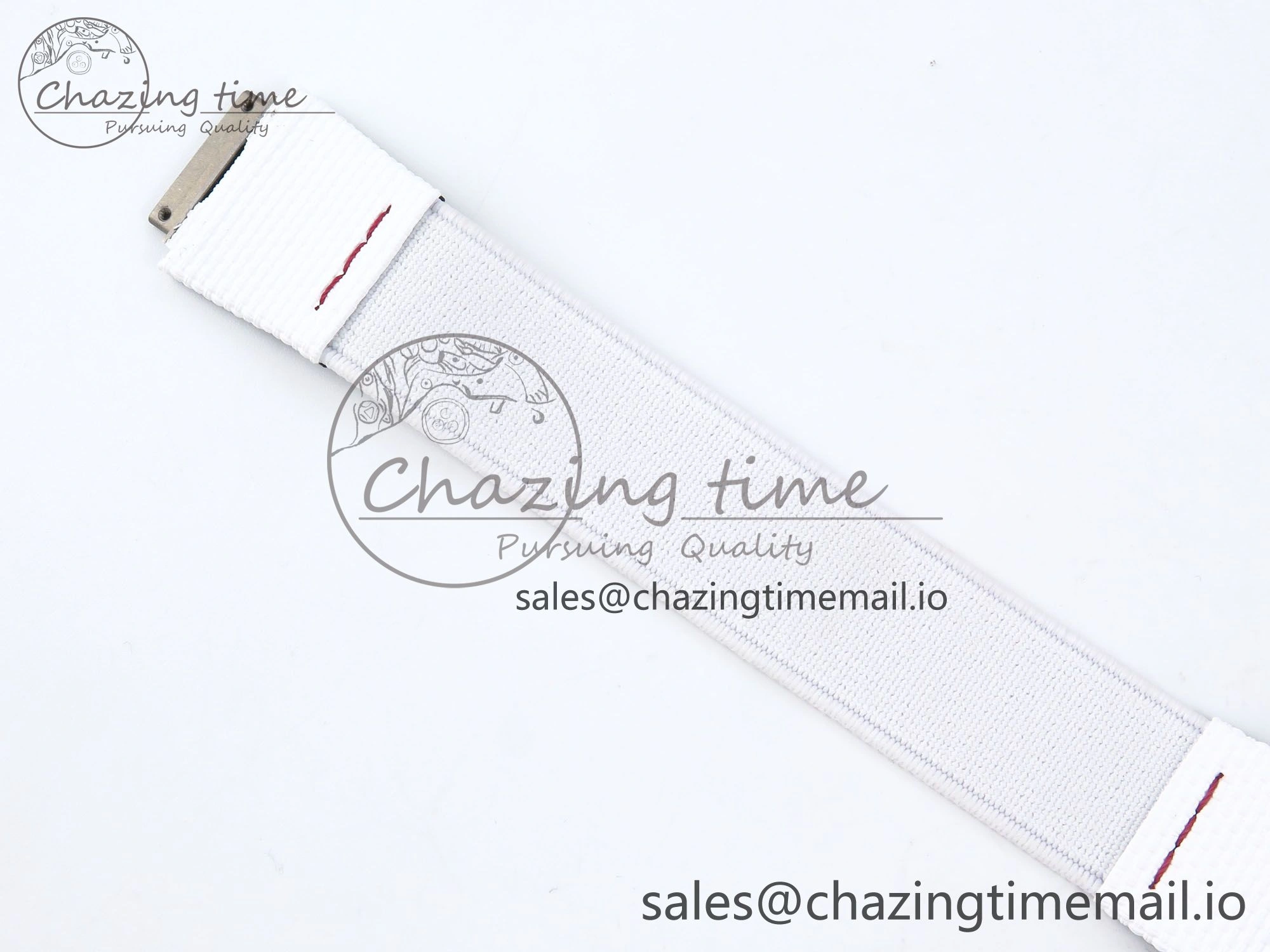 Timeless Custom Made RM67-02 Black NTPT Italy Dial on White Nylon strap CRMA7 Clone 9204