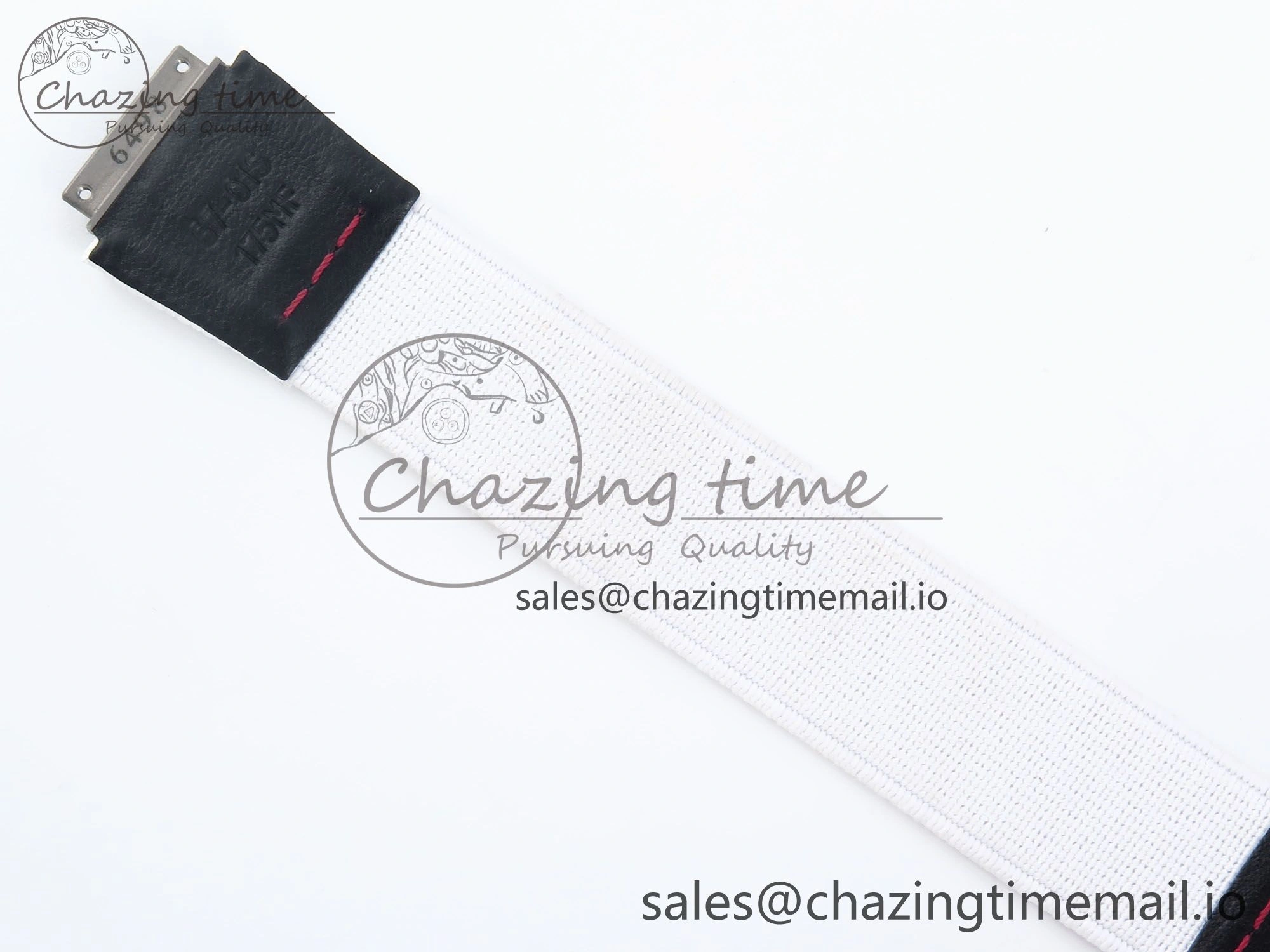 Custom Made RM67-02 White NTPT France Dial on White Nylon strap CRMA7 Clone Neat 10837