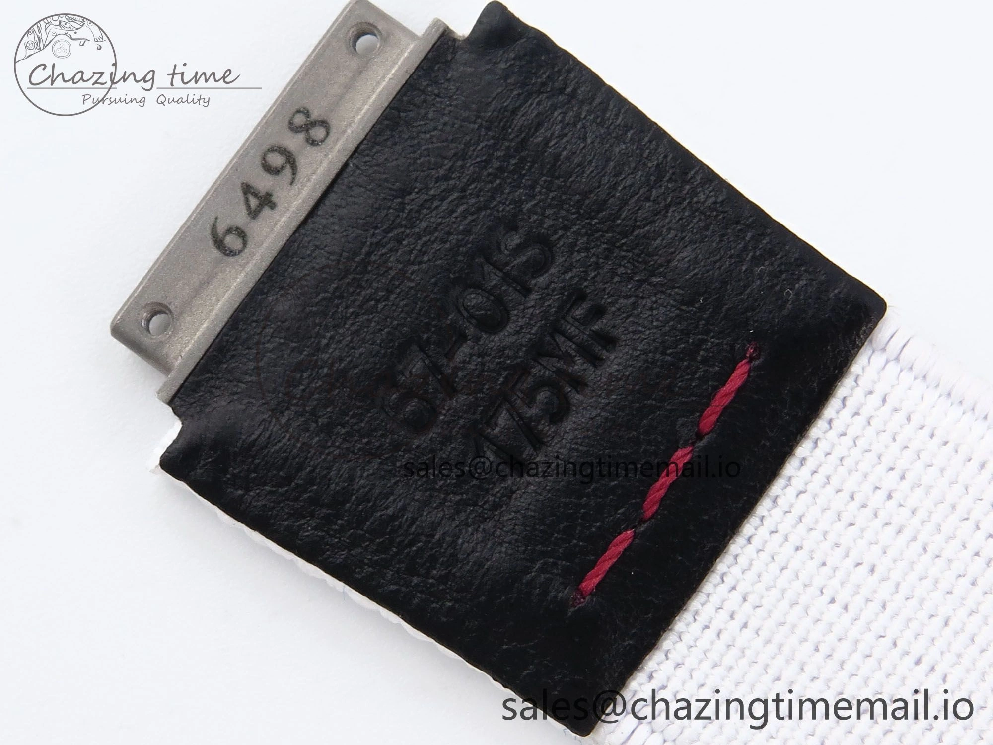 Custom Made RM67-02 White NTPT France Dial on White Nylon strap CRMA7 Clone Neat 10837
